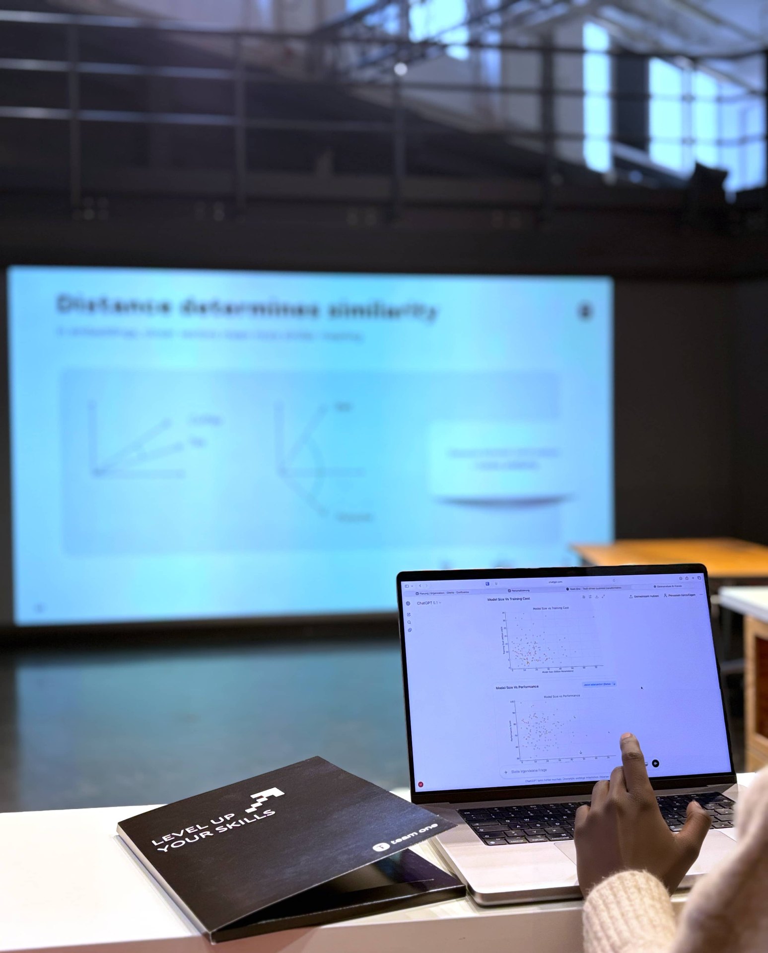 ChatGPT Analyse während des Trainings